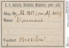 Etiketten zu Diamant (NHMW-MIN-Ab1851)